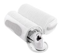 Teletrogy Shoe Washing Machine Bag 2 Pack, 360° Wrap-Around Cleaning Laundry Bags with Wash Shoes, Shoelaces & Insoles Together, Reusable Trainer Washing Machine Bag, Hidden Zipper, White