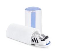 Teletrogy Shoe Washing Machine Bag 2Pcs, Fluffy Fibers Keep 360° Wrap-around Cleaning, Trainer Washing Machine Bag, Shoe Laundry Bag with Durable Hidden Zipper Reusable Shoe Cleaning Bag for Sneaker