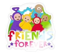 Teletubbies Cute Design Friends Forever Sticker Size S (10 x 10 cm)