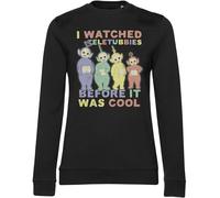 Teletubbies Damen I Watched Before It Was Cool Girly Sweatshirt CPLG-53-TTUB001-