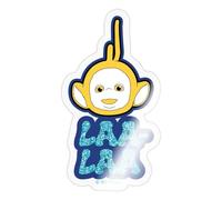 Teletubbies Laa-Laa in Pretty Glitter Design Sticker Size S (10 x 10 cm)