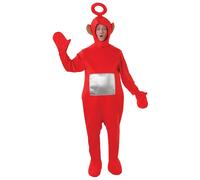 Teletubbies Unisex Adult Po CostumeStandard Red BN5035