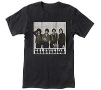 Television Band Vintage Punk Rock Men T ShirtTop Sweatshirt Short Sleeve Black L