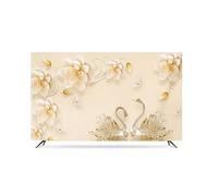 Television cover, Indoor TV Cover Dust Proof Tv/computer Screen Protector For LCD LED,Suitable For Desktop And Wall-mounted Tvs,32-85 Inches Television(B,80in)