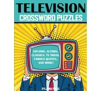 Television Crossword Puzzles: Fun TV Trivia Book