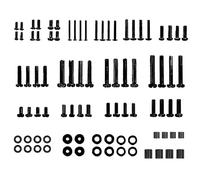 Television Mount Screws, Universal 84 Pcs M4 M5 M6 M8 LED LCD Plasma Screen Installation Kit, Adjustable Heavy Duty Hardware, Family Use, Holiday Meetings,
