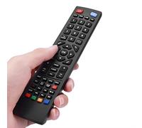 Television Remote Control For Alba Bush/Technika/Blaupunkt/SHARP/E-Motion, High Sensitivity, Low Power Consumption, Replacement Remote, Black