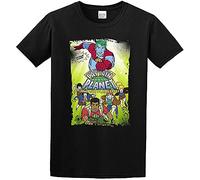 Television Series Captain Planet and The Planerss T-Shirt Funny Tee Camiseta Short-Sleeve for Men Black S