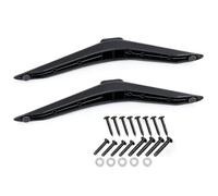 Televisions Tabletop Stand Leg Set for 40 to 65 Inch Models | Replacement Feet Pair, ABS Construction, 16-Piece Mounting Screws, Console Furniture Setup