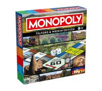 Winning-Moves Board Game - Telford & Wrekin Monopoly - Gift for Ages 8+