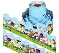 Teling 65.6ft Diversity Bulletin Board Border Trim - All Are Welcome Classroom Decor - Long Term Service - Multi-purpose Occasion - Paper Material - Modern Style