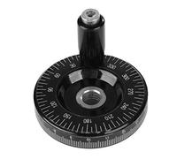 Telituny Bakelite Hand Wheel Solid Durable Machine Tool Accessory Handle Replacement for Milling Lathe Grinder Industrial Equipment 63mm 2.5in 115g 1pcs