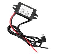 Telituny DC-DC Voltage Converter, 12V to 5V steps down Converter, 15W 3A bucks Converter with Micro USB, 95% Efficiency, IP67, for Car Stereo, LED, Monitoring Cameras