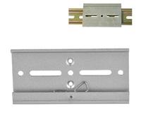 Telituny Din Rail Fixed Clip - 35mm Aluminum Din Rail Fixed Clamp Fasten Clip for Relay Mounting (#8)