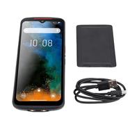 Telituny Handheld Barcode Scanner 6.5 Inch Screen WIFI 6 Double Mode 8MP Front 13MP Rear IP68 Rain Proof Portable GPS 1D 2D QR Inventory Scanner