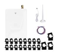 Telituny Home Energy Monitor, WiFi Electricity Usage Tracker with 19 Sensors, Real-Time Power Consumption Meter for Household Appliances, 3-Phase Compatible, Mobile App, Energy Saving