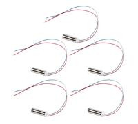 Telituny KPD7C-FS0725 Coreless Vibration Motor 3.7V, 5PCS Micro Vibration Motor 14500RPM, Mini Vibration Motor for Smart Glasses, Massager, Haptic Feedback Devices