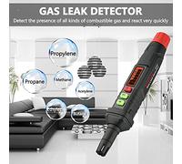 Telituny MAYILON Pen Type Portable Gases Detector Leakage Detecting Tool Audible Alarm Function Methane Gases Leakage Detection Home Safety Detector for All Kinds of Gases