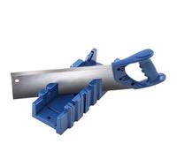 Telituny Multifunctional Woodworking Miter Saw Box Miter Saw Holder Saw Storage Mitre Box Back Saw Box 45 Degree/22.5 Degree/90 Degree Plastic Saw Box Medium Miter Saw Cabinet - (Small Miter Saw