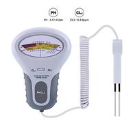 Telituny PC102 Portable Water Quality Tester Digital 2 in 1 PH & Level CL2 Meter Detector for Swimming Pool Spa
