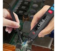 Telituny Pen Type Intelligent Multimeter Handheld Portable High Precisions Multimeter NCV Measuring Voltage Capacitance Frequency Diode Continuity Live-wire Check Multi-function