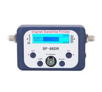 Telituny Professional Satellite Finder Meter, Digital LCD sig nal Strength Detector with Microprocessor Control, 950-2150MHz Frequency Range for Satellite Dish Alignment &