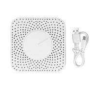 Telituny Smart Air Quality Monitor, 6-in-1 Indoor Air Quality Tester for HCHO VOC CO2 PM2.5 Temperature Humidity, WiFi APP Compatible, Real-Time Data Sync with Smart Home Devices