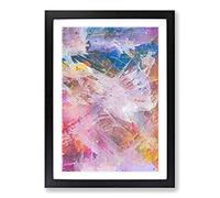 Tell Me a Story in Abstract Framed Print | A2 Black Framed Wall Art | Ready to Hang | Abstract Fantasy Picture | Living Room Bedroom Lounge Office