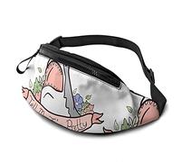 Tell Me Im Pretty Waist Bag with Adjustable Strap Hip Bum Bag for Man Women Outdoors Sports Running Gym Traveling
