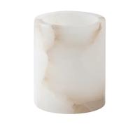 Tell Me More Alabaster candle holder White-beige, XS 7.5 cm