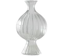 Tell Me More - Como ripple Vase 13 cm - Clear