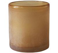 Tell Me More - Frost Candle Holder M, Amber - Amber