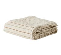 Tell Me More - Lola Bedspread 140x200 cm, Beige/Brown - Off-White