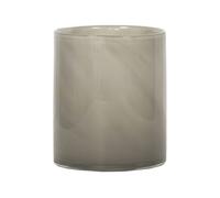 Tell Me More - Lyric Candle Holder M, Warm Grey - Grey