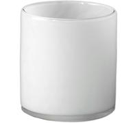 Tell Me More - Lyric Candle Holder S, White - White