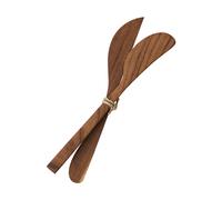 Tell Me More Teak butter knife 2-pack Brown