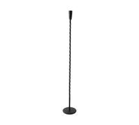 Tell Me More Twist floor candle holder 80 cm Black