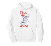 Tell Me When Funny Coffee Pour Over Quote Caffeine Lover Art Pullover Hoodie