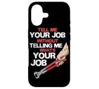 Tell Me Your Job Without Telling Me Your Job Hoof Horseshoe Case for iPhone 17