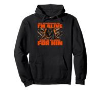 Tell Schrödinger I'm Alive and I'm Coming for Him Funny Pullover Hoodie