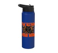 Tell Schrödinger I'm Alive and I'm Coming for Him Funny Stainless Steel Insulated Water Bottle