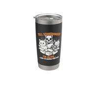 Tell Schrödinger I'm Alive and I'm Coming for Him Physics Stainless Steel Insulated Tumbler