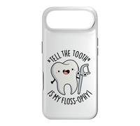 Tell The Tooth Is My Floss-ophy Funny Dental Pun Case for iPhone Air