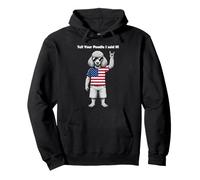 Tell Your Poodle I Said Hi Funny Dog Lover Poodle Pullover Hoodie