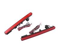 tellaLuna Red LED Bumper Reflector Lights for 09-14 TSX (for Euro Accord) Brake & Rear Fog Lamps Turn Lights