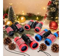 Tellegloww 12 Pcs Spider Web Binoculars Bird Watching Outdoor Camping Adventure Telescope Spider Web Binoculars for Hiking Birthday Gifts