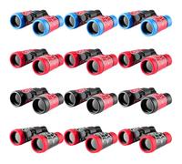 Tellegloww 12 Pcs Spider Web Binoculars Bird Watching Outdoor Camping Adventure Telescope Spider Web Binoculars for Hiking Birthday Gifts
