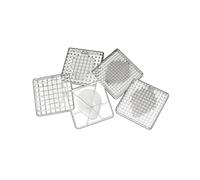 Tellier C010 Kit Blade and Pusher for D463 Potato Chipper, 10 mm x 10 mm | Genuine C010 replacement spares restore peak slicing efficiency for heavy-duty commercial catering venues.