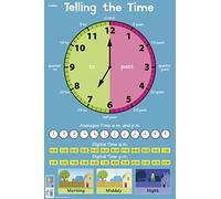 Telling the Time: 6 (Collins Children’s Poster)