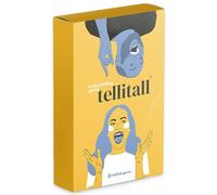tellitall Storytelling Cards for Family Conversation Cards for Couples Office Games Conversation Starter Cards Group Ice Breakers Games Camping Fun Card Games for Travel Games Card Deck